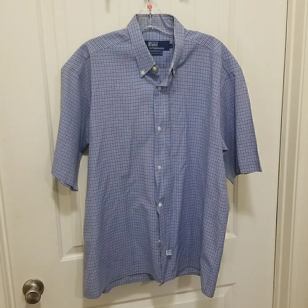 Polo by Ralph Lauren 100% Cotton Shirt Men's sz Large